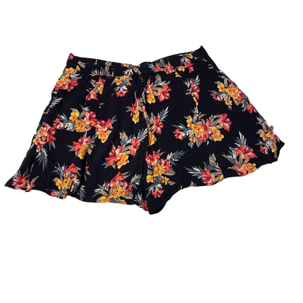 Hollister Navy Blue Floral Shorts size small - Picture 2 of 5
